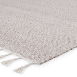 Jaipur Living Adria Indoor/ Outdoor Solid Cream/ Gray Area Rug - Modern Rug Importers