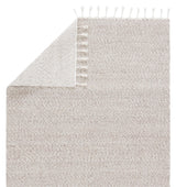 Jaipur Living Adria Indoor/ Outdoor Solid Cream/ Gray Area Rug - Modern Rug Importers