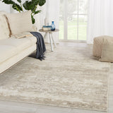 Barclay Butera by Jaipur Living Retreat Handmade Abstract Light Gray/ Ivory Area Rug - Modern Rug Importers