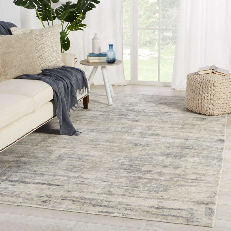 Barclay Butera by Jaipur Living Retreat Handmade Abstract Gray/ Ivory Area Rug - Modern Rug Importers