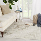 Barclay Butera by Jaipur Living Canyon Handmade Medallion Ivory/ Light Gray Area Rug - Modern Rug Importers