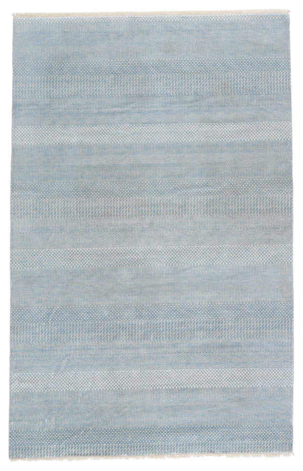 Jaipur Living Adler Tribal Sky Blue/ Ivory Area Rug - Modern Rug Importers