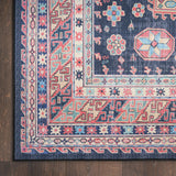 Nourison Vintage Home VNH03 Navy Bohemian Indoor Rug