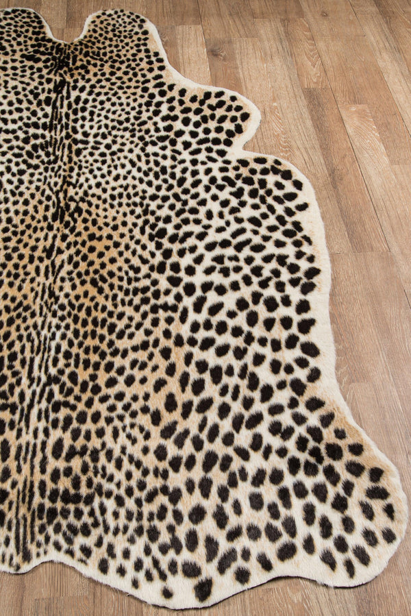 Acadia Multi Cheetah Designer Animal Print Area Rug - Modern Rug Importers