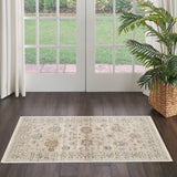 Nourison Oases OAE01 Ivory Beige Vintage Indoor Rug