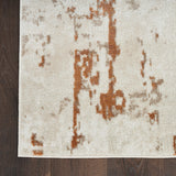 Nourison Quarry QUA01 Ivory Rust Modern Indoor Rug