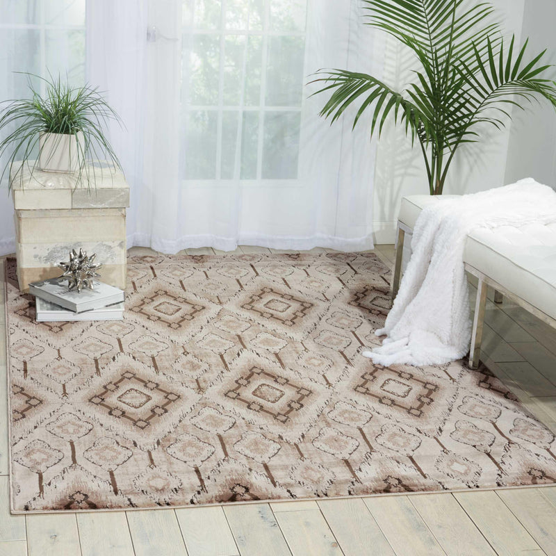 Nourison Karma KRM02 Beige Vintage Indoor Rug