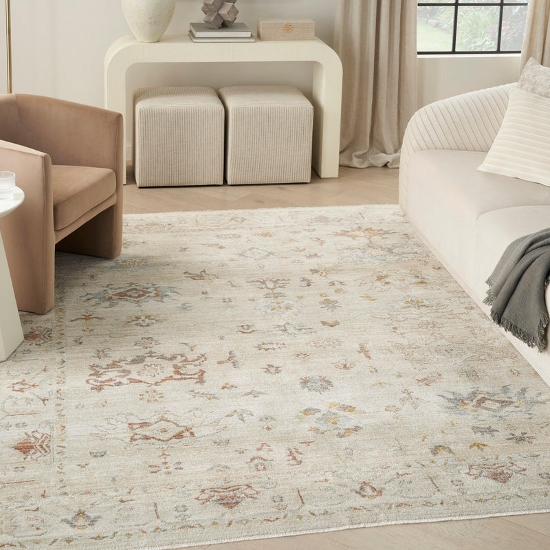 Nourison Oases OAE02 Beige Vintage Indoor Rug