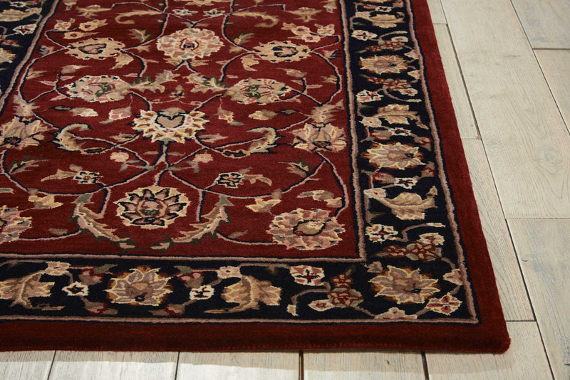 NN 2000 Burgundy Traditional Indoor Rug