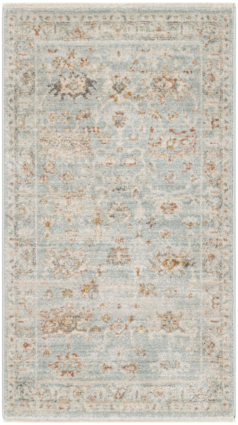 Nourison Oases OAE02 Light Blue Vintage Indoor Rug