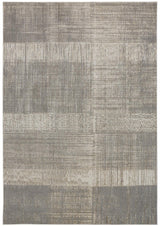 Aura Luxe Modern Rug, Gray/Beige/Gold, 5ft x 8ft Area Rug - Modern Rug Importers