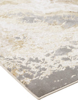 Aura Modern Marbled Rug, Beige/Gray/Gold, 5ft x 8ft Area Rug - Modern Rug Importers