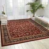 NN 2000 Burgundy Traditional Indoor Rug