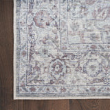 Nicole Curtis SR101 Machine Washable Series Ivory Grey Vintage Indoor Rug