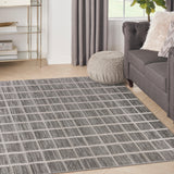 Nourison Serenity Home SRH05 Grey Ivory Modern Indoor Rug