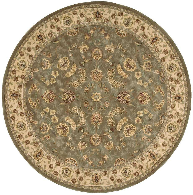 N N 2000 Olive Traditional Indoor Rug