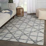 BBB01 Brentwood by Barclay Butera - Jaipur Living Mandeville Handmade Trellis Area Rug - Modern Rug Importers