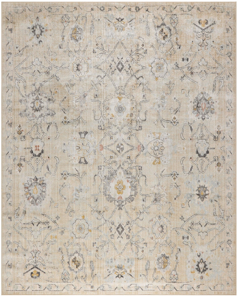 Nourison Oushak Home OUS01 Cream Vintage Indoor Rug