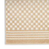 Nourison Care Free CAF02 Taupe Modern Indoor Rug