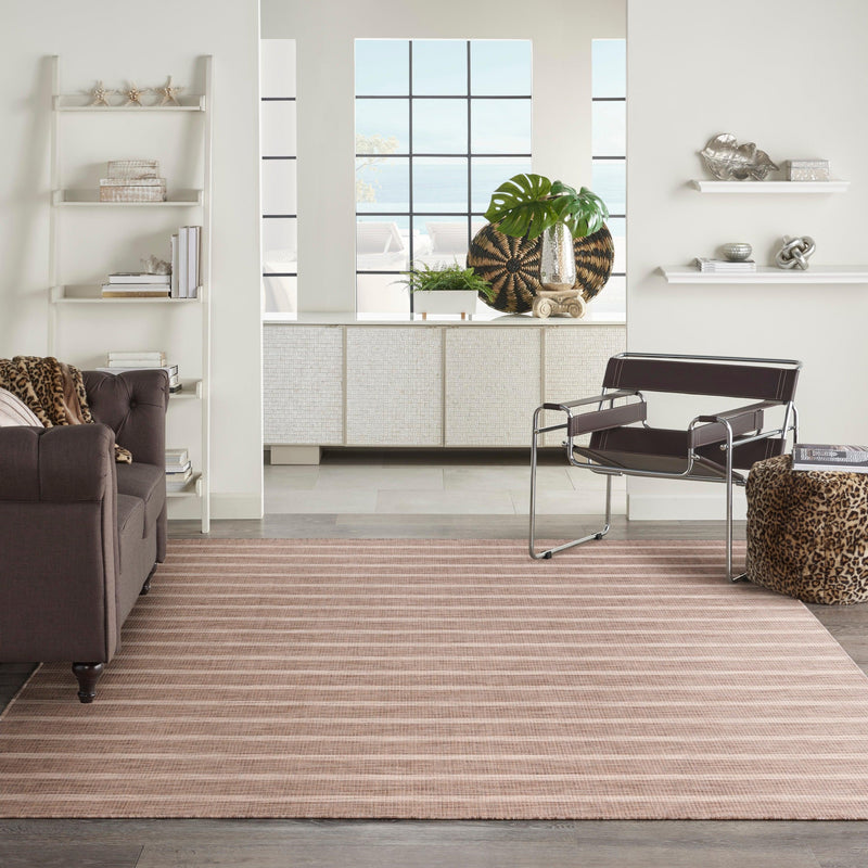 Nourison Positano POS03 Natural Ivory Modern Rug