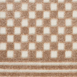 Nourison Care Free CAF02 Brown Modern Indoor Rug