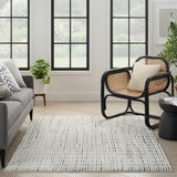 Nourison Modern MNC03 Ivory Black Scandinavian Indoor Rug