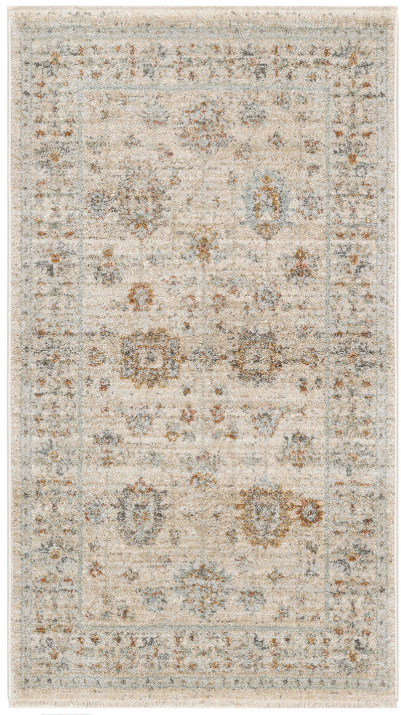 Nourison Oases OAE01 Ivory Beige Vintage Indoor Rug