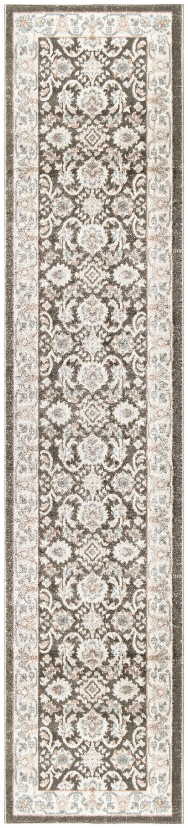 Nourison Serenity Home SRH02 Ivory Grey Blue Vintage Indoor Rug