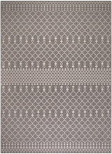 Nourison Positano POS02 Charcoal Modern Rug