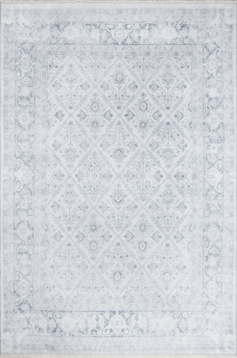 Chandler Grey Designer Oriental Area Rug - Modern Rug Importers