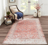 Chandler Red Designer Oriental Area Rug - Modern Rug Importers