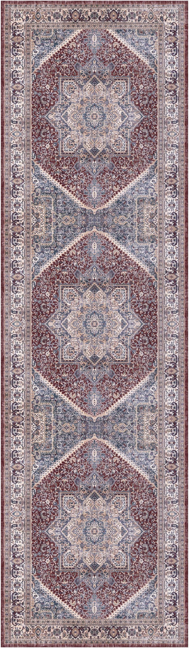 Nourison Vintage Home VNH01 Red Blue Bohemian Indoor Rug