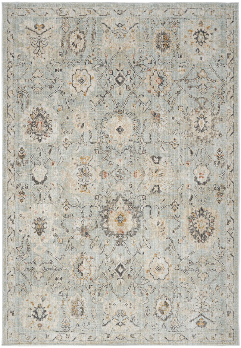 Nourison Oushak Home OUS01 Mint Vintage Indoor Rug