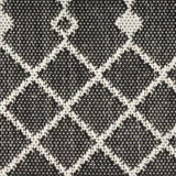 Nourison Positano POS02 Black Modern Rug