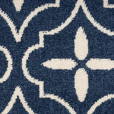 Nourison Nourison Essentials NRE04 Navy Ivory Modern Rug