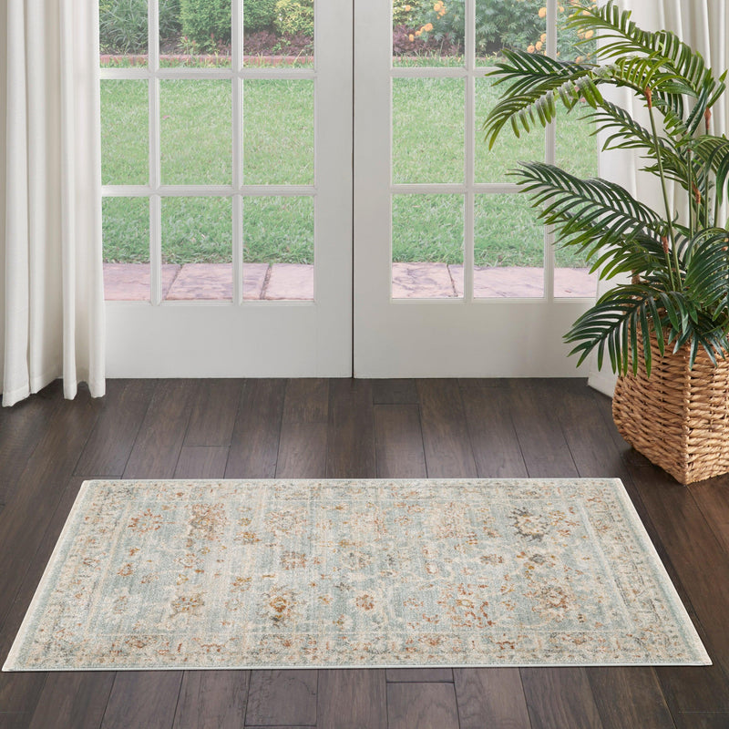 Nourison Traditional Home TRH02 Light Blue Vintage Indoor Rug