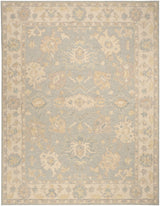 Nourison Maison 8'6" x 11'6" Blue Ivory Vintage Indoor Rug