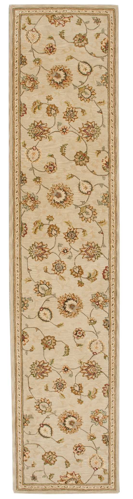 N N 2000 Beige Traditional Indoor Rug