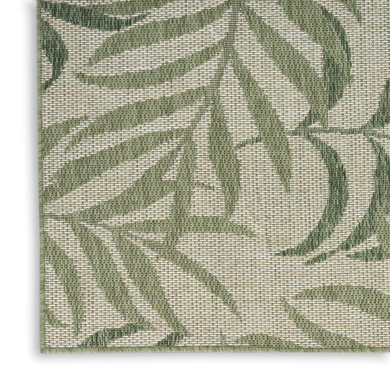 Nourison Garden Oasis GOA01 Ivory Green Outdoor Rug