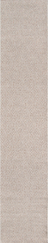 Downeast Natural Wells Designer Geometric Runner Rug - Modern Rug Importers