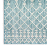 Nourison Positano POS02 Aqua Modern Rug