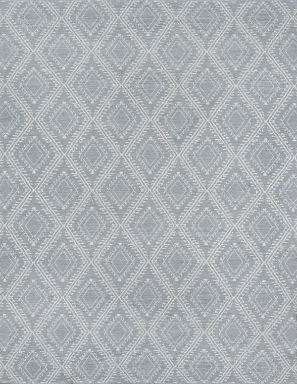 Easton Grey Pleasant Hand Woven Geometric Area Rug - Modern Rug Importers