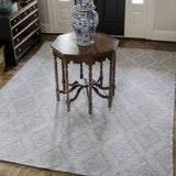 Easton Grey Pleasant Hand Woven Geometric Area Rug - Modern Rug Importers