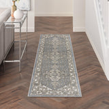 Nourison Quarry QUA05 Blue Vintage Indoor Rug