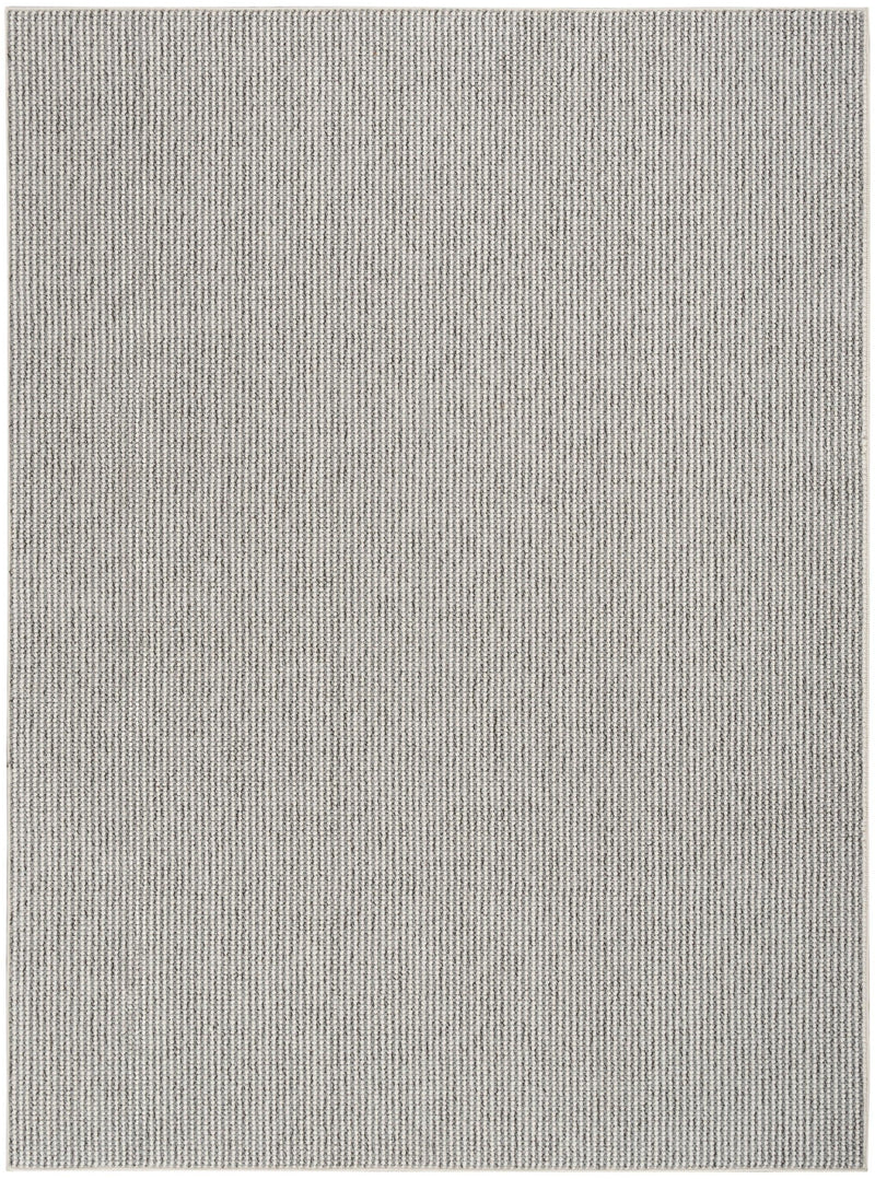 Nourison Natural Texture NTX01 Ivory Grey Farmhouse Indoor Rug