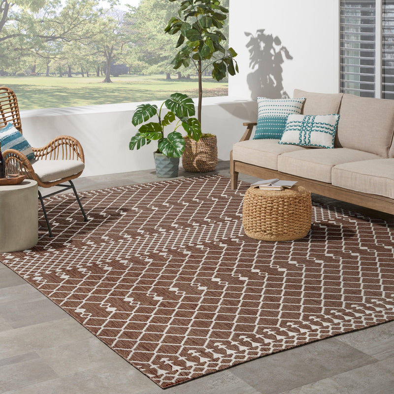 Nourison Positano POS02 Natural Modern Rug