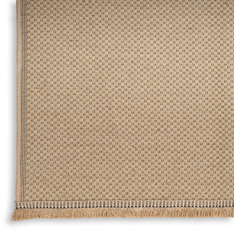 Nourison Washable Jute WSJ03 Natural Modern Indoor Rug