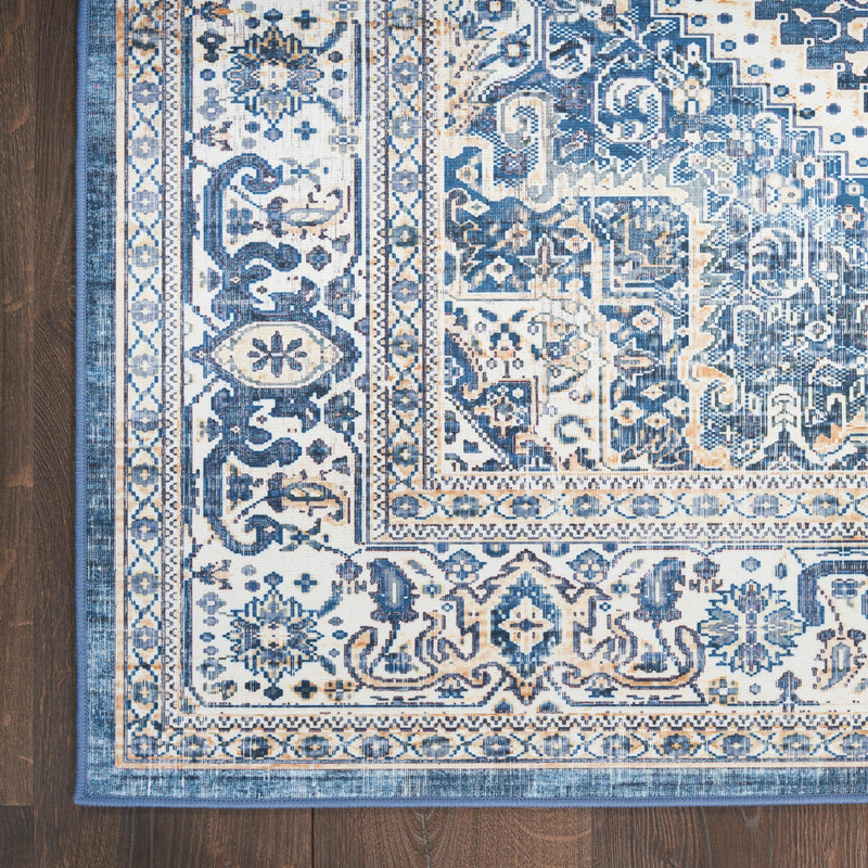 Nourison Vintage Home VNH01 Blue Bohemian Indoor Rug