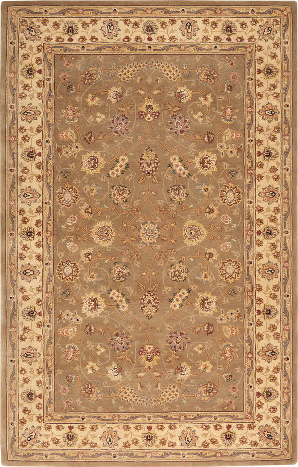 N N 2000 Olive Traditional Indoor Rug