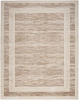 Nourison Serenity Home SRH07 Mocha Ivory Modern Indoor Rug